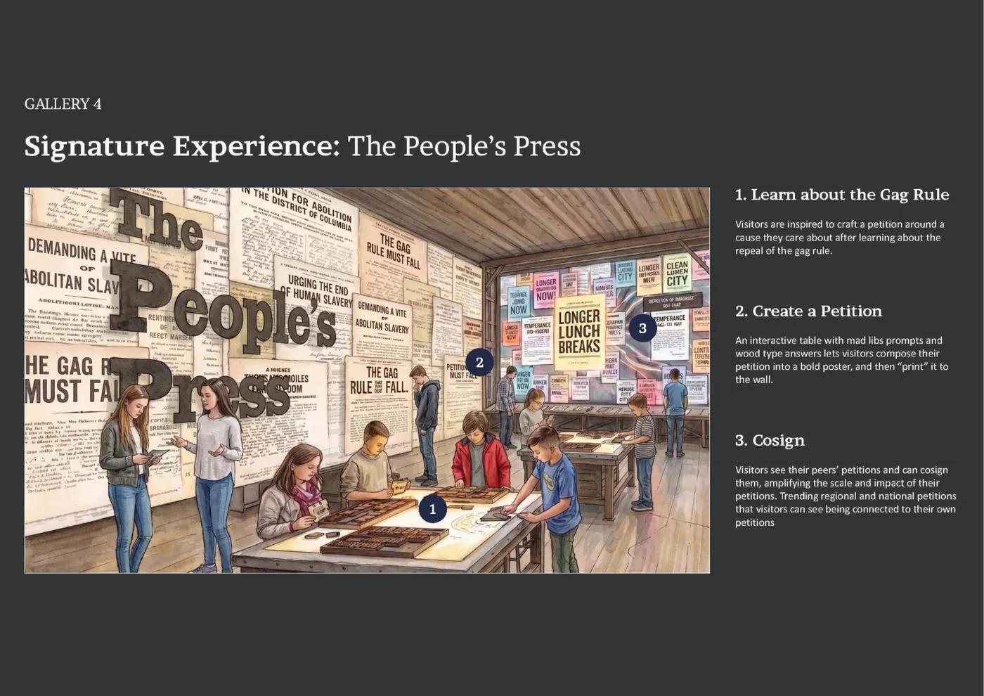Signature experience: The People’s Press