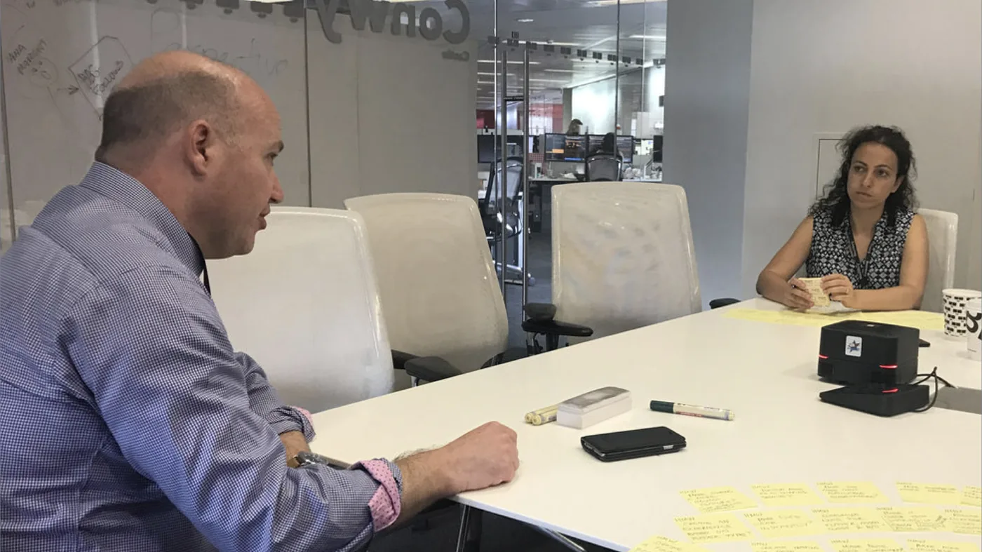 Formative research with 20 users